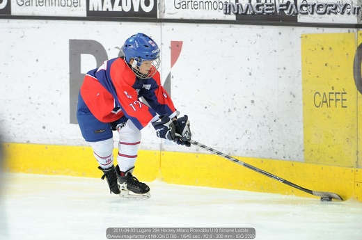 2011-04-03 Lugano 294 Hockey Milano Rossoblu U10 Simone Lodolo
